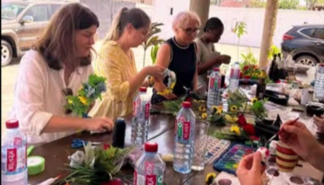 Українці Гани відсвяткували Великдень разом