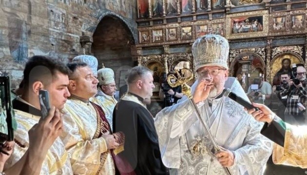 У Дрогобичі глава УГКЦ освятив оновлений храм Святого Юра