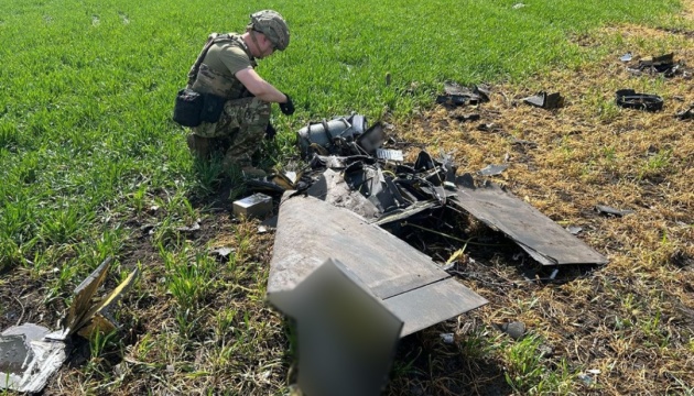 На Чернігівщині поліція знешкодила бойову частину російського безпілотника