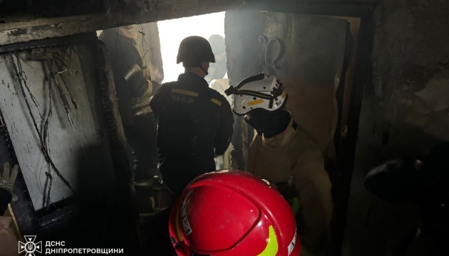 У Павлограді внаслідок повторного російського удару постраждав рятувальник