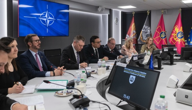 Umerov discusses paths to just peace with NATO PA delegation Umerov discusses paths to just peace with NATO PA delegation