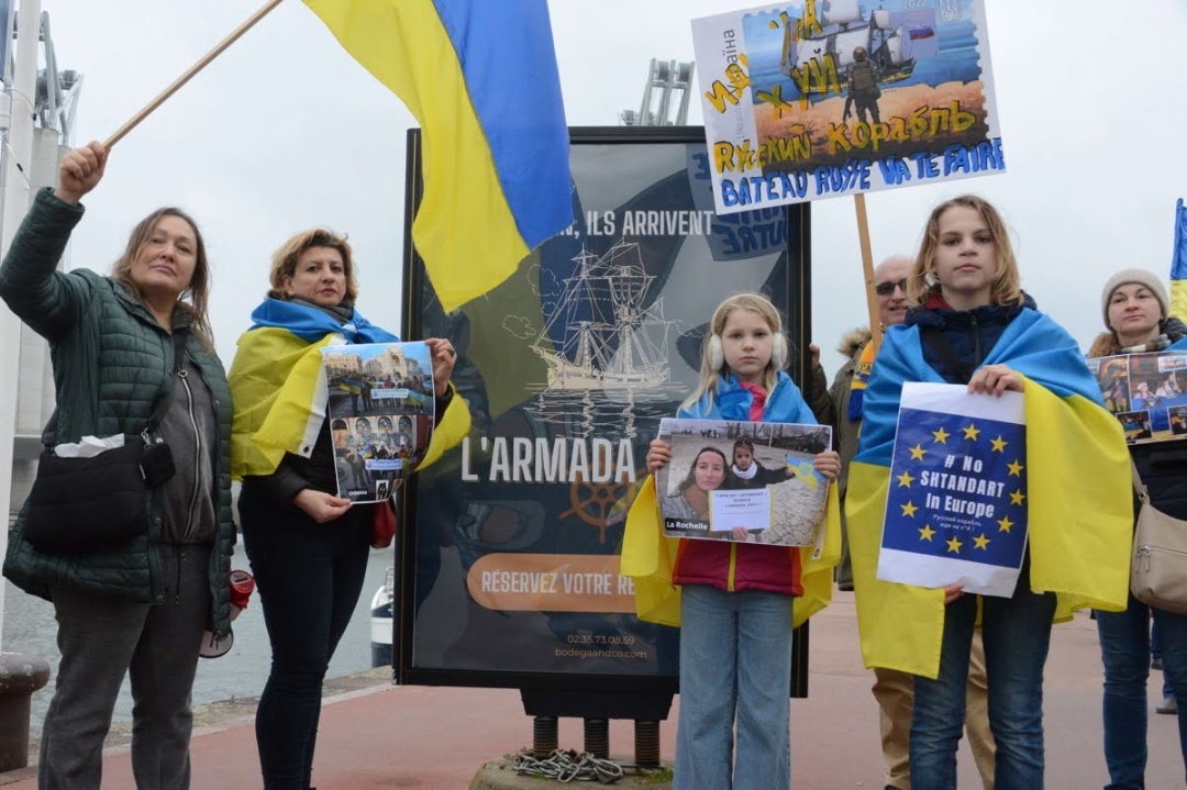 Російському вітрильнику «Штандарт» не дали пришвартуватись у французькому Гаврі