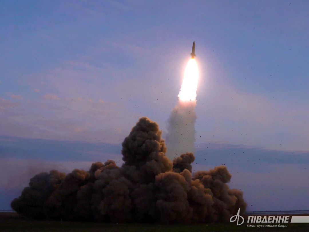 Запуск ракети «Точка-У» в ході випробувань Фото КБ «Південне»