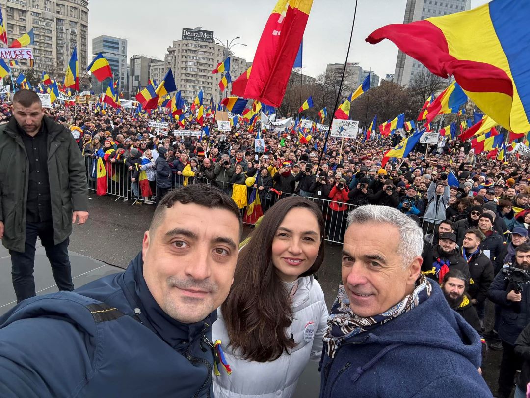 Келіна Джорджеску, знятого з виборів кандидата Сіміон обіцяє призначити прем'єром. Фото зі сторінки Сіміона у Фейсбук