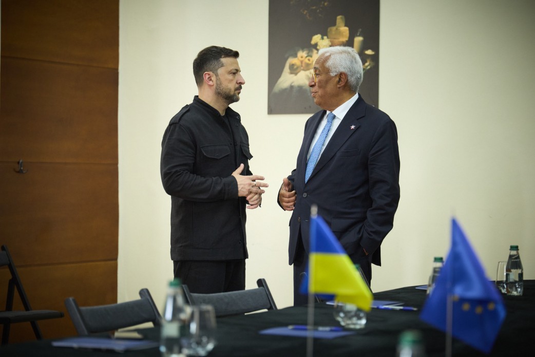 Володимир Зеленський, Антоніу Кошта