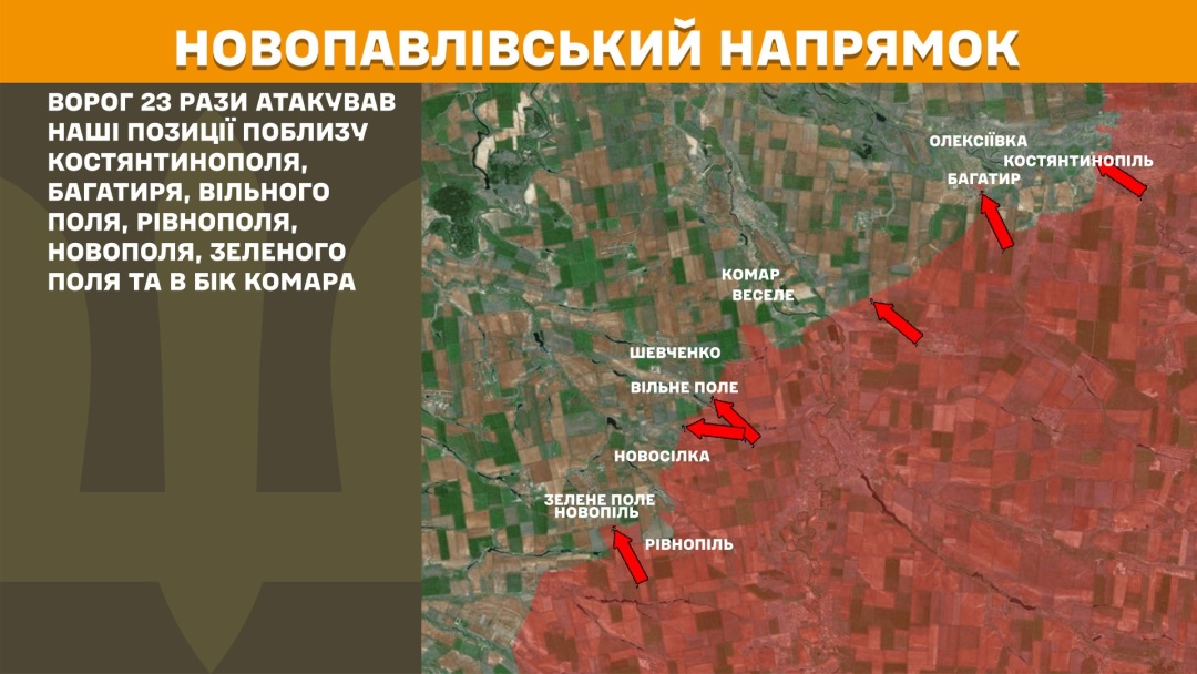 На фронті за добу 167 боєзіткнень, найбільше - на Покровському напрямку