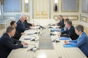 Зеленський розповів про деталі зустрічі з міністрами Люксембургу
