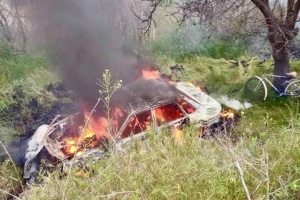 На Запоріжжі російський дрон влучив у авто