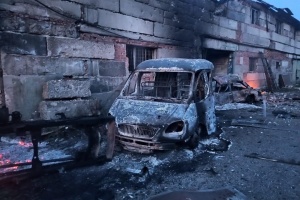 Russian troops attack construction base in Sloviansk at night