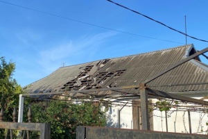 Russians attack Marhanets UAV in Dnipropetrovsk region, three wounded