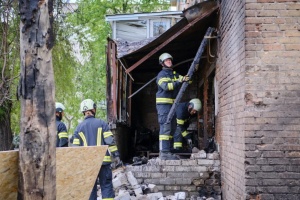 Warehouses, homes affected in Russian drone strikes on Cherkasy
