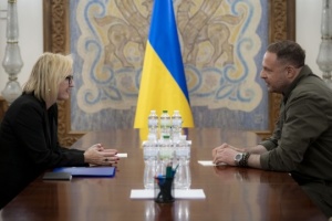 Yermak meets with U.S. Chargé d'Affaires to Ukraine