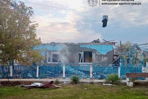 Invaders strike community in Zaporizhzhia with guided bombs, wounding man