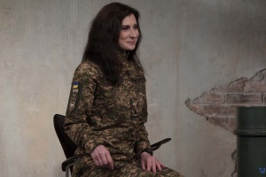 Maryna “Mujahed” Ryazantseva, Commander of Medical Company within Bureviy Brigade 