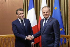 Макрон і Туск обговорять у Гданську оборонну співпрацю та ядерне стримування