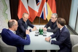 Leaders of France, Germany, UK and Poland arrive in Kyiv