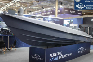 En Grèce une entreprise ukrainienne a présenté le drone de surface Seawolf