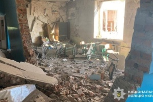 Guerre en Ukraine : Une école endommagée dans une attaque de drones russes sur la région de Tchernihiv