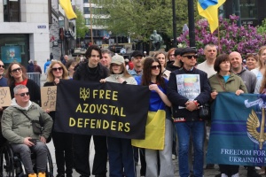 У Норвегії відбулася демонстрація на підтримку українських військовополонених