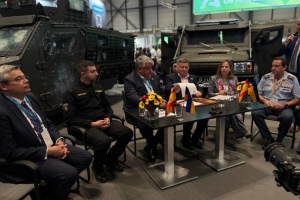 Ukrainian, Spanish armored vehicle manufacturers sign memorandum of cooperation