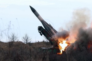 У ГУР показали пуски модернізованого ЗРК С-200