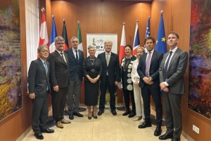 G7 ambassadors meet with Ukrainian parliamentary opposition leaders
