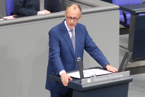 Germany stands with Ukrainians as Merz delivers first chancellor speech to Bundestag