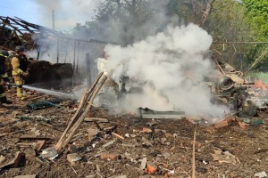 Russian GAB strike hits Sumy region, injuring two civilians