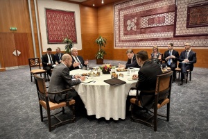 Sybiha coordinates peace efforts with foreign ministers of France, Germany, and Poland