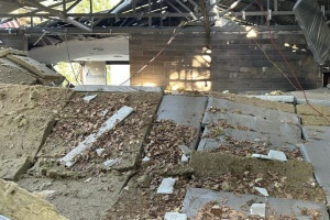 Russians strike at Sloviansk, damages buildings of sanatorium