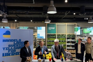 У Швеції презентували ініціативу «Купуй українські продукти»