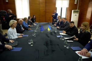 Zelensky meets with Presidents of European Council, European Commission