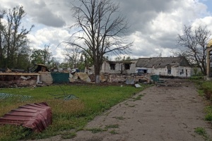 Загарбники зруйнували дерев’яну церкву ХІХ століття на Донеччині