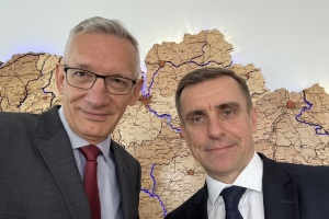 Посол Німеччини зустрівся з дипломатом Єлісєєвим, у якого ДБР провело обшуки
