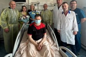 Завдяки пересадці серця житель Вінниччини з ампутованою кінцівкою зможе стати на протез