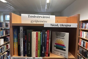 В Угорщині відкрили нову «Українську книжкову поличку»