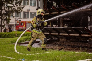 Рятувальники загасили пожежу на Білоцерківській ТЕЦ