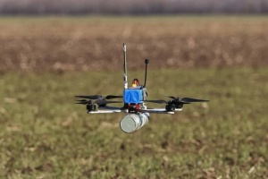 Russian drone targets snipers in Kharkiv region, armored vehicle shields them