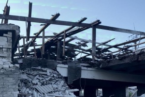 Russians attack Sloviansk with drone, technical facilities damaged