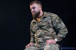 Oleh “Romakha” Romanov, second in command of the unmanned systems regiment within the 3rd Army Corps 