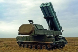Russisches Flugabwehrsystem Buk mit Munition zerstört