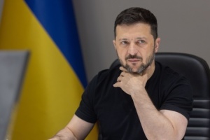 Zełenski - o trzeciej nocy terroru: Rosję można zmusić do porządku tylko siłą, potrzebne są kolejne sankcje

