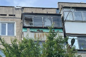 Nikopol unter russischem Beschuss: Zivilist betroffen