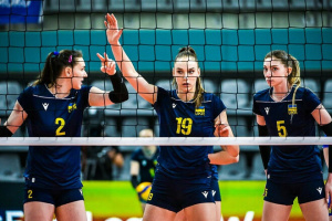 Українські волейболістки розгромили словачок у Золотій Євролізі