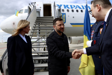 Zelensky llega de visita a la República Checa