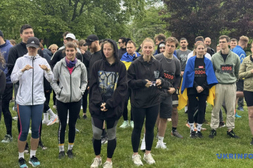 Charity 'Run for Azov' held in Warsaw