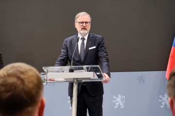 Fiala: La República Checa está interesada en ampliar la cooperación económica con Ucrania