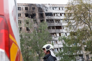 ロシア軍、弾道ミサイルと無人機でキーウを攻撃　死者２名、負傷者８名