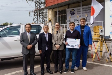 Japan hands over transport infrastructure inspection equipment to Ukraine