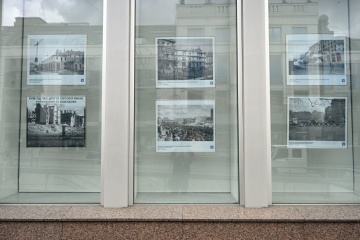 Do 8 maja w Ukrinform można było oglądać wystawę archiwalnych zdjęć powojennego Kijowa